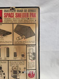 Vintage 1967 Major Matt Mason Space Shelter Pak Moc Rare #6321