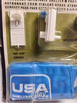 Vintage 1967 Major Matt Mason Space Shelter Pak Moc Rare #6321