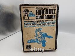 Vintage 1967 Mattel's Man in Space Firebolt Cannon & Box ONLY Major Matt Mason