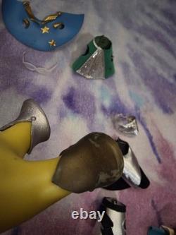 Vintage 1967 Swedlin Gund Mini-Martian Bonnie And Marti Space Age Alien wOutfits