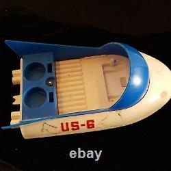 Vintage 1968 Eldon Walking Billy Blastoff Space Transportation Vehicles 5 Pieces