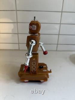 Vintage 1968 Ideal Zeroids Zobor Space Robot 1960s Toy Action Figure With Box