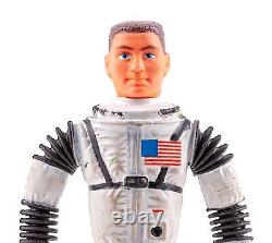 Vintage 1968 Mattel Major Matt Mason Black Strap Astronaut No Broken Wires Rare