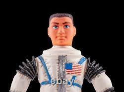 Vintage 1968 Mattel Major Matt Mason White Rubber Astronaut No Broken Wires Rare
