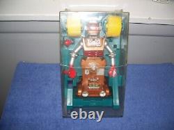 Vintage 1968 Zeroids Zobor Robot with Motor & Case by Ideal