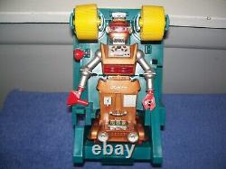 Vintage 1968 Zeroids Zobor Robot with Motor & Case by Ideal