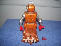 Vintage 1968 Zeroids Zobor Robot with Motor & Case by Ideal