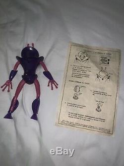 Vintage 1969 Cipsa Mexico Mattel Matt Mason Scorpio Alien Figure Nice Shape