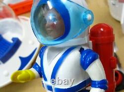 Vintage 1969 Eldon Billy Blastoff Space Base Astronaut Rocket withBox Insert Works