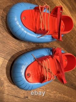 Vintage 1969 IDEAL Star Team Space Toy Space Boots With Box