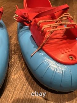 Vintage 1969 IDEAL Star Team Space Toy Space Boots With Box