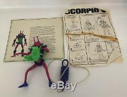 Vintage 1969 Mattel Matt Mason Alien Scorpio 8 Action Figure Rare Single Owner