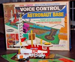 Vintage 1969 Remco Voice Control Astronaut Base Stunning Working Condition