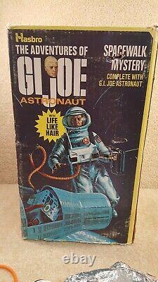 Vintage 1970 Hasbro GI Joe Spacewalk Mystery Space Capsule Talking Astronaut