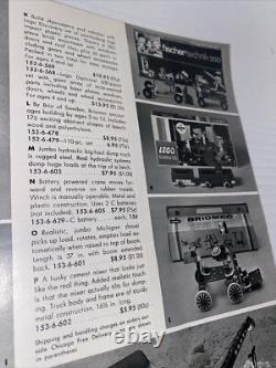 Vintage 1970 Marshall Field Toy Christmas Catalog LEGO Nylint Space Robots Cars