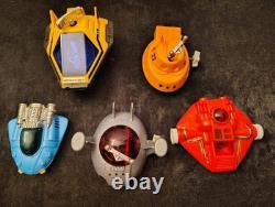 Vintage 1970's Jimson Windup Spaceship Toy Lot Of 5 Windup And Friction Rare Vintage 1970's Jimson Windup Spaceship Toy Lot Of 5 Windup And Friction Rare