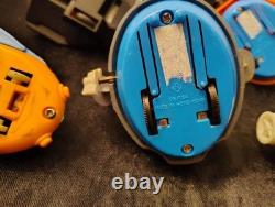 Vintage 1970's Jimson Windup Spaceship Toy Lot Of 5 Windup And Friction Rare