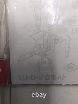 Vintage 1970s Showa Era ODK robot Series Rack Toy Japan Underwater Patrol Space