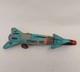 Vintage 1975 Rare Romania AGATEX Friction Rocket Space Cosmos Tin Toy