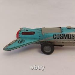 Vintage 1975 Rare Romania AGATEX Friction Rocket Space Cosmos Tin Toy