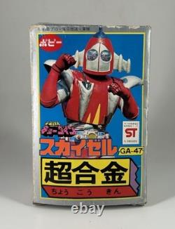 Vintage 1976 Popy Chogokin Space Ironmen Kyodain GA-47 SKYZEL Diecast Figure