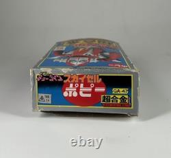 Vintage 1976 Popy Chogokin Space Ironmen Kyodain GA-47 SKYZEL Diecast Figure