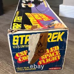 Vintage 1976 Remco Star Trek CSF Controlled Space Flight USS Enterprise Parts
