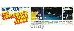 Vintage 1976 Remco Star Trek Enterprise CSF Space Flight Vertibird withBox Works