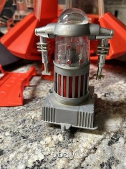 Vintage 1977 Ideal Star Team Star Hawk Spaceship Zeroid & Knight of Darkness