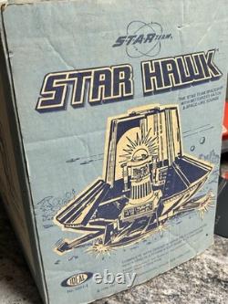 Vintage 1977 Ideal Star Team Star Hawk Spaceship Zeroid & Knight of Darkness