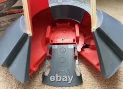 Vintage 1977 Ideal Star Team Star Hawk Spaceship Zeroid Zem21 Knight of Darkness