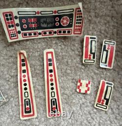 Vintage 1977 Ideal Star Team Star Hawk Spaceship Zeroid Zem21 Knight of Darkness