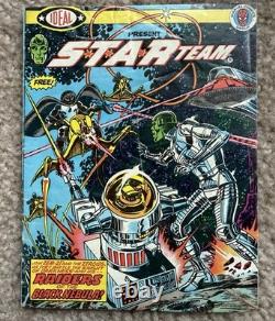 Vintage 1977 Ideal Star Team Star Hawk Spaceship Zeroid Zem21 Knight of Darkness