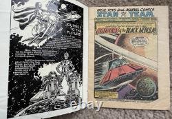Vintage 1977 Ideal Star Team Star Hawk Spaceship Zeroid Zem21 Knight of Darkness