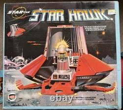 Vintage 1977 Ideal Star Team Star Hawk Spaceship Zeroid Zem21 Knight of Darkness
