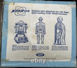 Vintage 1977 Ideal Star Team Star Hawk Spaceship Zeroid Zem21 Knight of Darkness