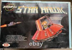 Vintage 1977 Ideal Star Team Star Hawk Spaceship Zeroid Zem21 Knight of Darkness