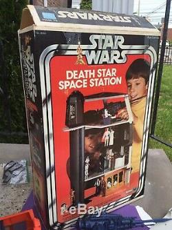 Vintage 1977 STAR WARS Kenner DEATH STAR SPACE STATION Toy, VGC Near Complete