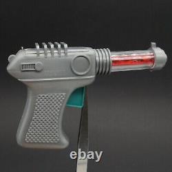 Vintage 1978 AHI Azark Hamway Int Laser Ray Gun Blaster Rack Toy LIGHT WORKS
