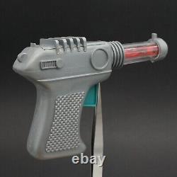 Vintage 1978 AHI Azark Hamway Int Laser Ray Gun Blaster Rack Toy LIGHT WORKS