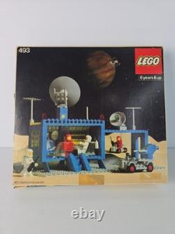 Vintage 1978 LEGO Classic Space 493 Command Center Box Manual Incomplete