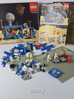 Vintage 1978 LEGO Classic Space 493 Command Center Box Manual Incomplete