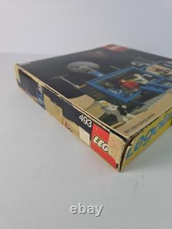 Vintage 1978 LEGO Classic Space 493 Command Center Box Manual Incomplete