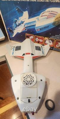 Vintage 1978 Milton Bradley Electronic Star Bird Ship With Box Working Great