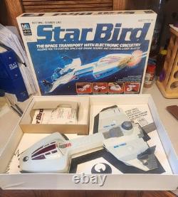 Vintage 1978 Milton Bradley Electronic Star Bird Ship With Box Working Great