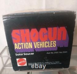 Vintage 1978 Shogun Action Vehicles Solar Saucer Complete with Original Box