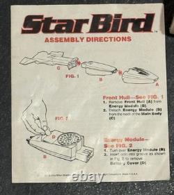 Vintage 1978 Star Bird & 1980 Intruder with Boxes Milton Bradley MB Electronics