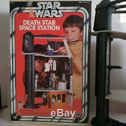 Vintage 1978 Star Wars Death Star Space Station Playset with Box TONS of Pics