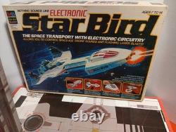 Vintage 1978 Starbird Transport AND Command Base WORKS See Desc With Boxes