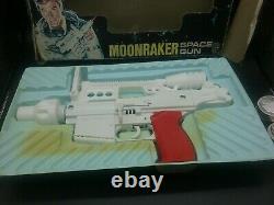 Vintage 1979 James Bond 007 Moonraker Toy Space Gun With Box